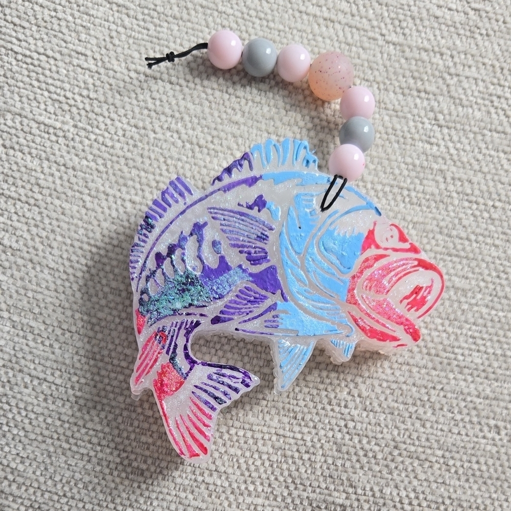 Colorful Fish Freshie Car